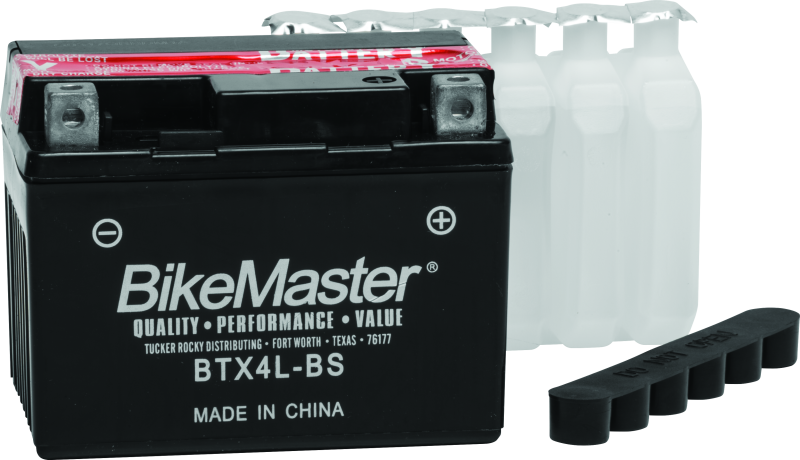 BikeMaster BTX4L-BS Battery 781306