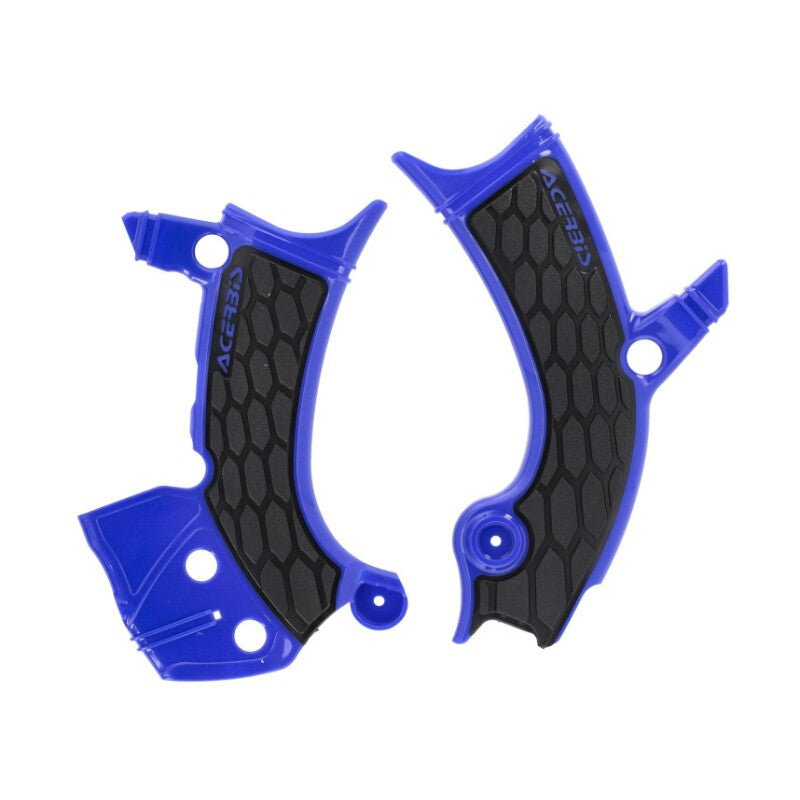 Acerbis 2024 Yamaha WR450F X-Grip Frame Guard - Blue/Black 2985901034