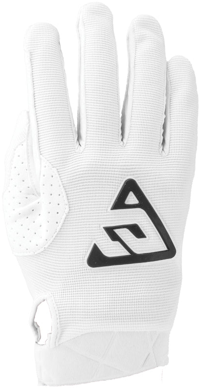 Answer 25 Peak Gloves White/Black Youth - Large 442879