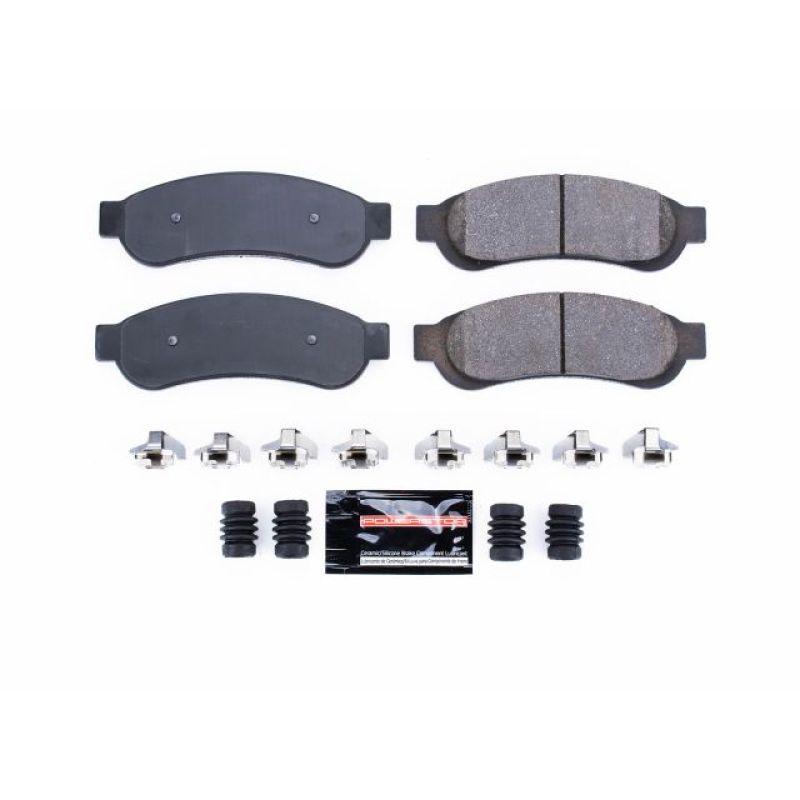 Power Stop 10-12 Ford F-250 Super Duty Rear Z23 Evolution Sport Brake Pads w/Hardware