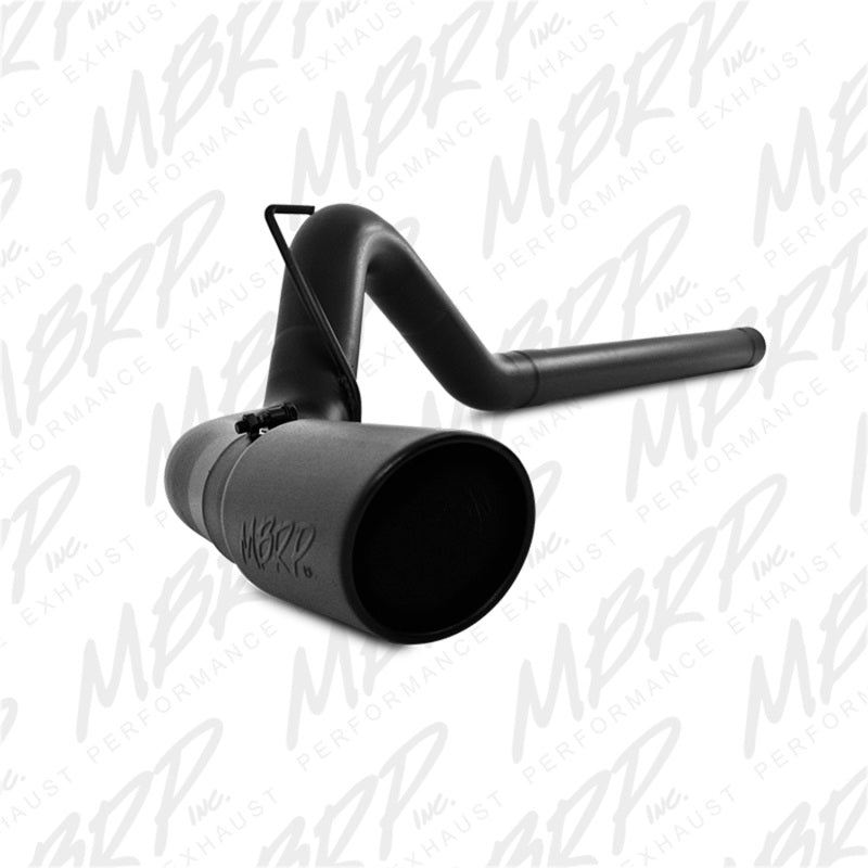 MBRP 10-12 Dodge 2500/3500 Cummins 6.7L Filter Back Single Side Black Coated Exhaust System