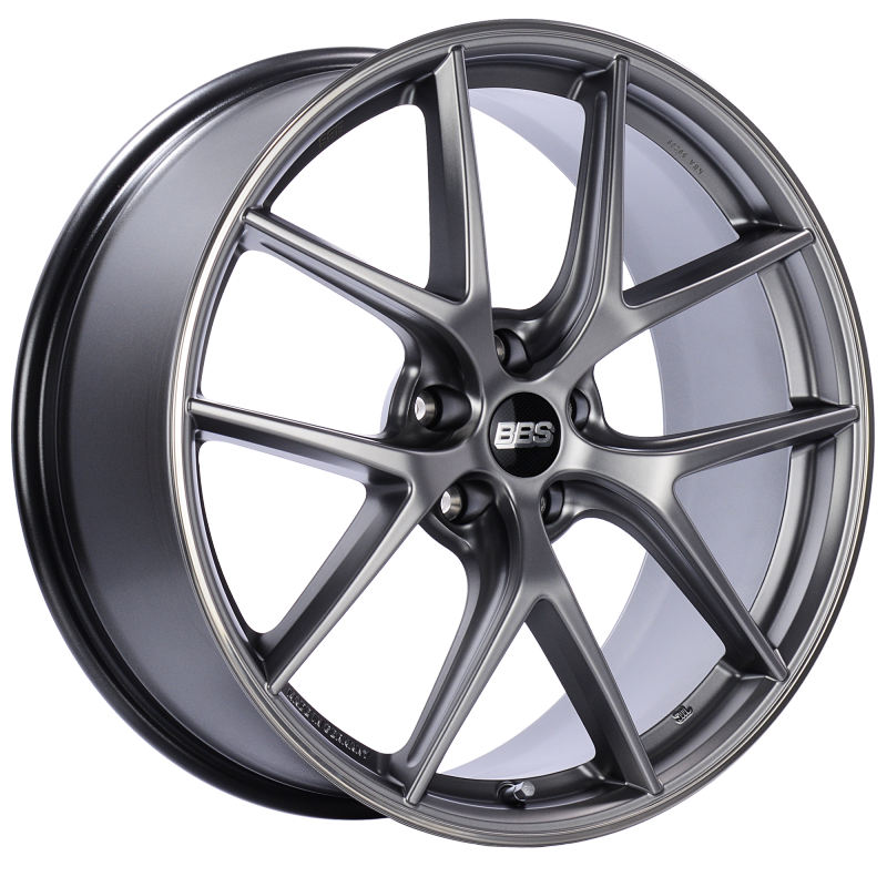 BBS CI-R 20x8.5 5x112 ET32 Platinum Silver Polished Rim Protector Wheel -82mm PFS/Clip Required CI0101PSPO