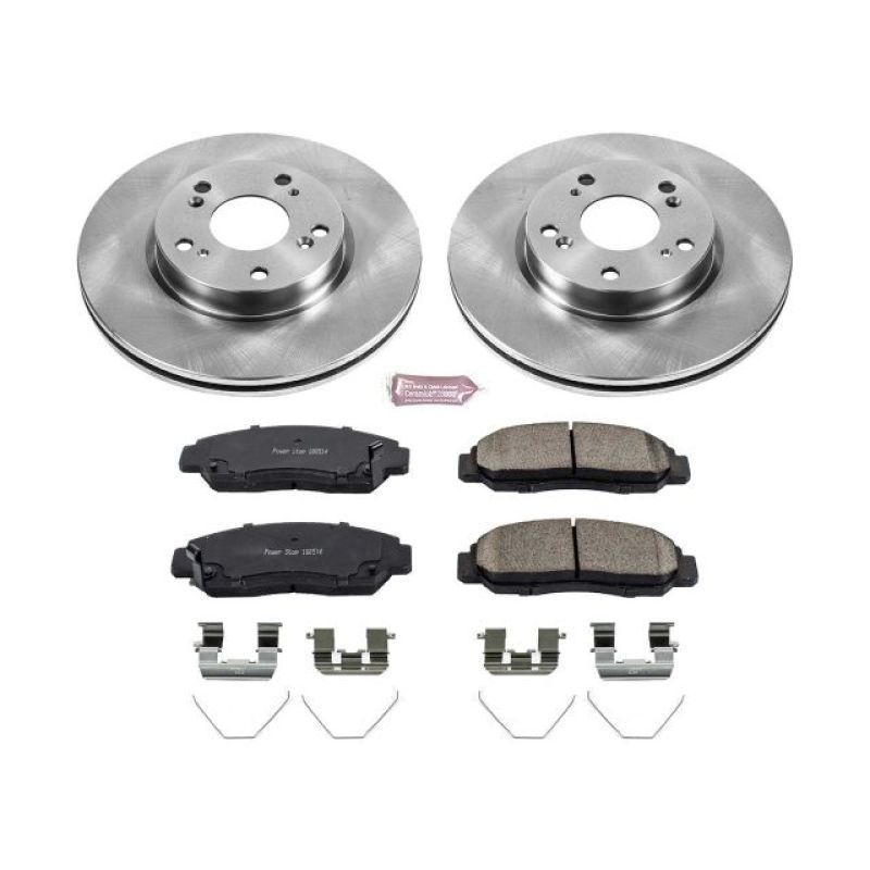 Power Stop 12-15 Honda Civic Front Autospecialty Brake Kit