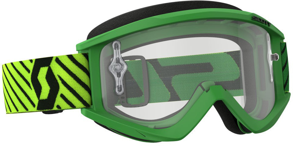 SCOTT Recoil Xi Goggle Green/Yellow W/Clear Works Lens 262596-1412113