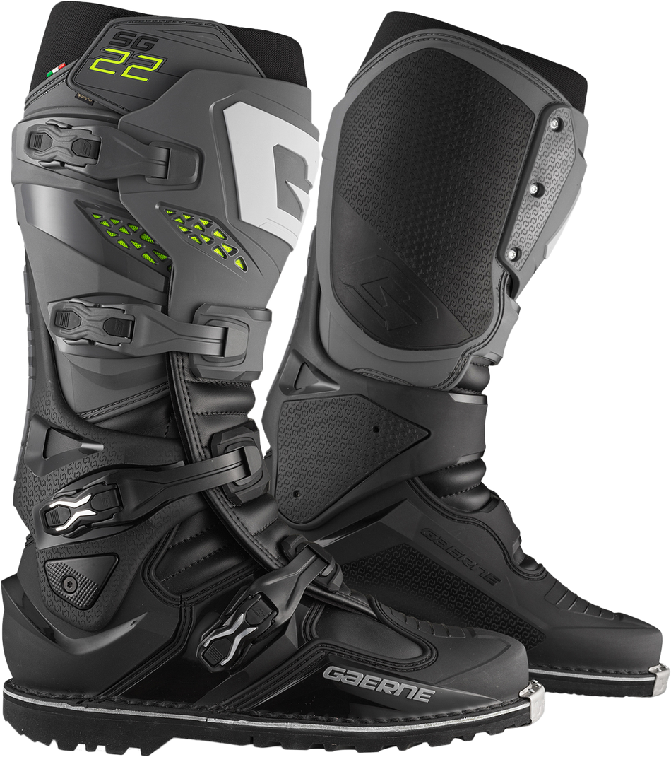 GAERNE Sg-22 Gore-Tex Enduro Boots Anthracite/Black 08 2263-007-42