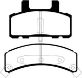 EBC 97-99 Cadillac Deville 4.6 (Rear Drums) Yellowstuff Front Brake Pads DP41273R