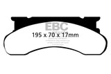 EBC 77-91 Ford Econoline E250 4.6 Yellowstuff Front Brake Pads DP41258R