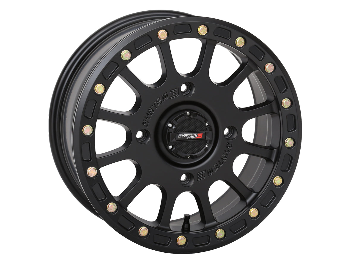 SYSTEM 3 Sb5 Bl Wheel 14x7 5+2 (+38mm) 4/137 Matte Black 14S3-5537