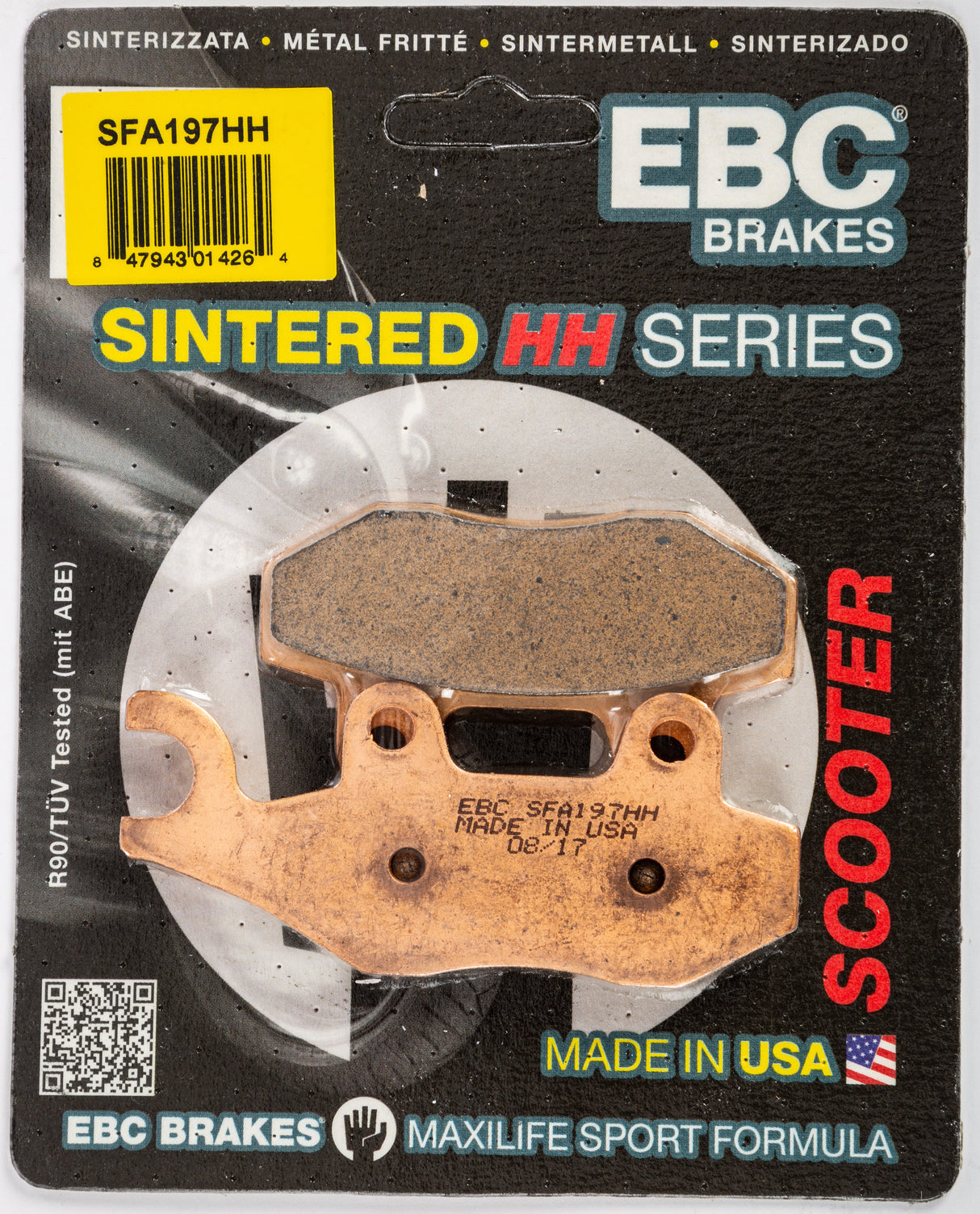 EBC Brake Pads Sfa197hh Double-H Sintered SFA197HH