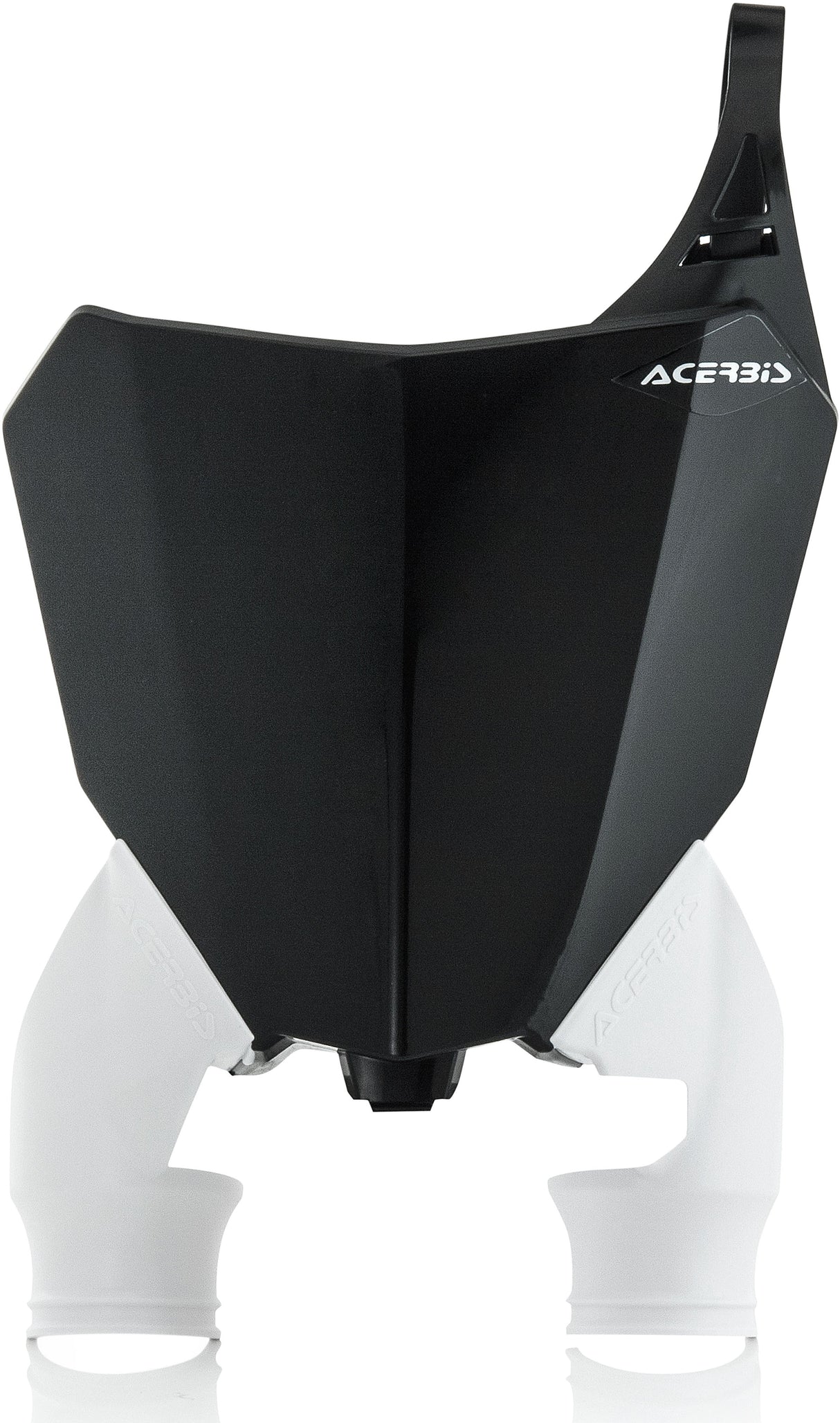 ACERBIS Front Number Plate Black/White 2630771007