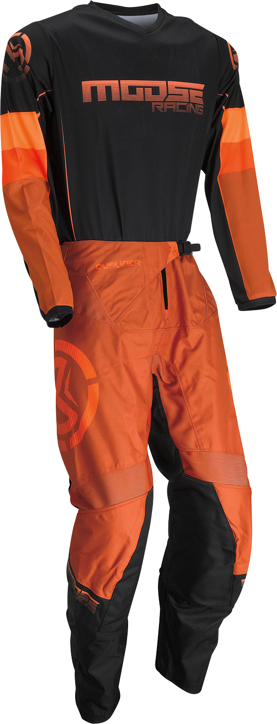 MOOSE RACING Qualifier® Pants - Orange/Gray - 40 2901-10370