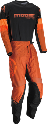 MOOSE RACING Qualifier® Pants - Orange/Gray - 40 2901-10370