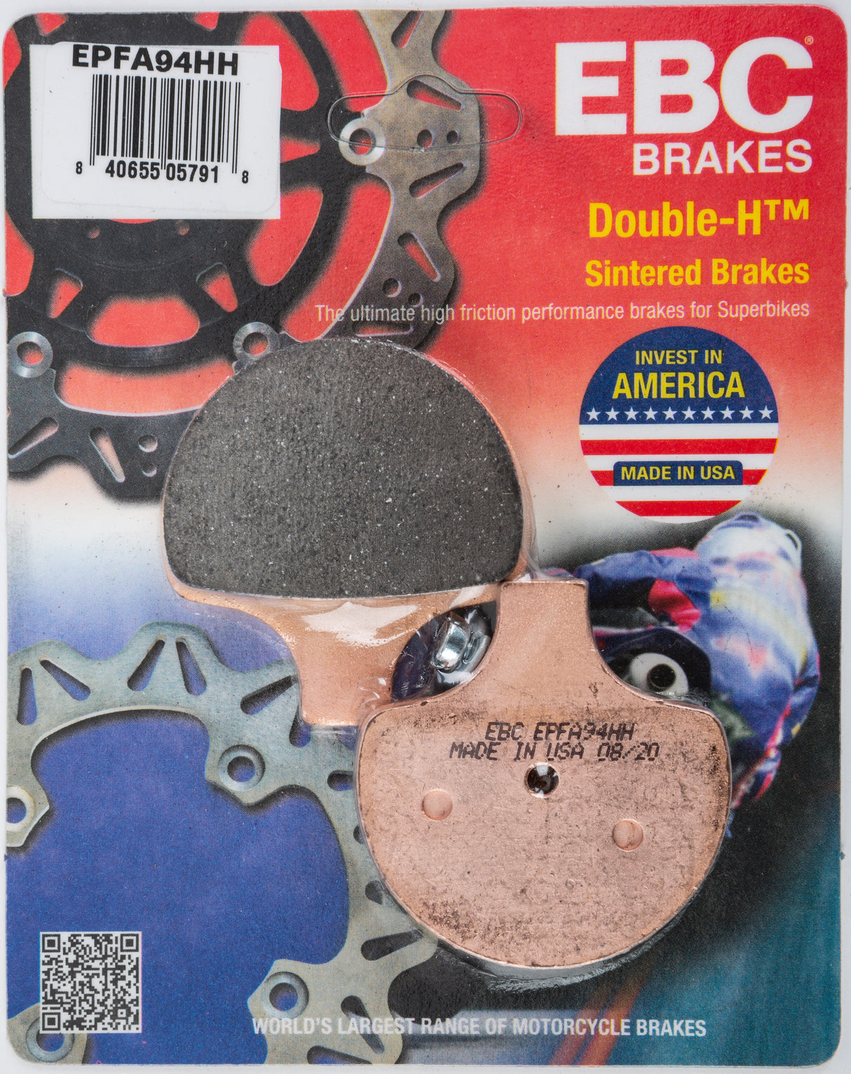 EBC Brake Pads Epfa94hh Extreme Pro Epfa Series EPFA94HH