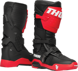 THOR Radial Boots - Red/Black - Size 7 3410-2244