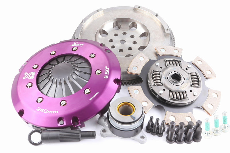 XClutch 23-24 Toyota GR Corolla Morizo Edition 1.6L Stage 2R Extra HD Sprung Ceramic Clutch Kit XKTY24646-1R