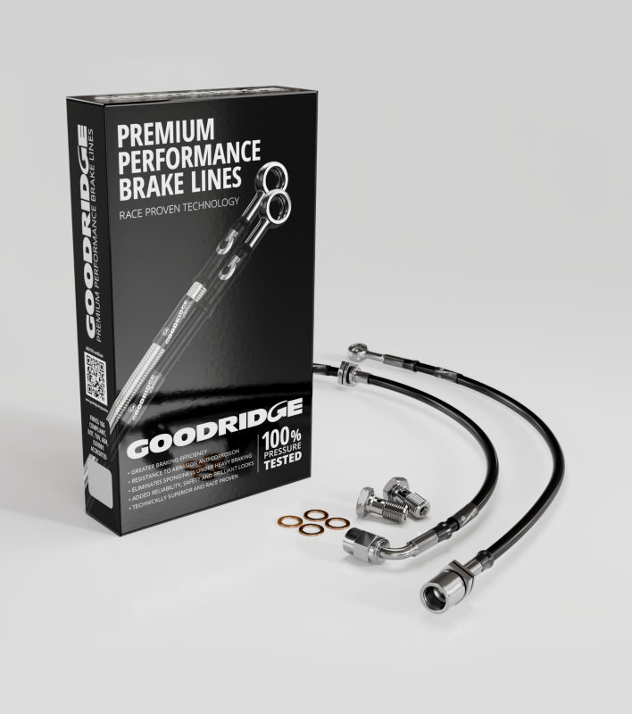 Goodridge 06-22 Lexus IS350/ISF/RCF/RC Turbo Stainless Steel Front Brake Lines 21511F