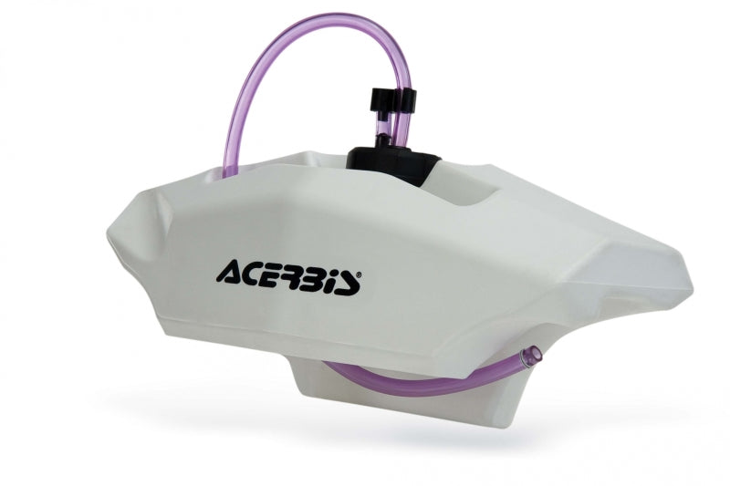 Acerbis Auxiliary Front Handlebar .6 Gallon Fuel Tank - White 2300330002