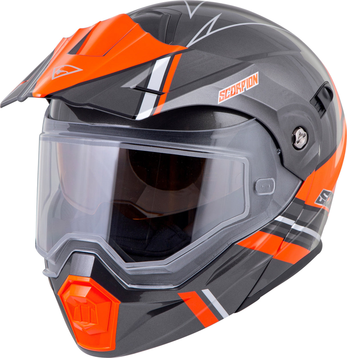 SCORPION EXO Exo-At950 Cold Weather Helmet Teton Orange Xl (Dual Pane) 95-1096-SD