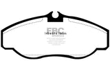 EBC 99-03 Land Rover Discovery (Series 2) 4.0 Greenstuff Front Brake Pads DP61037