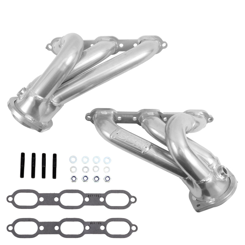 BBK 06-10 Dodge Charger / Chrysler 300 3.5L V6 1-5/8 Shorty Tuned Length Headers - Silver Ceramic 40400