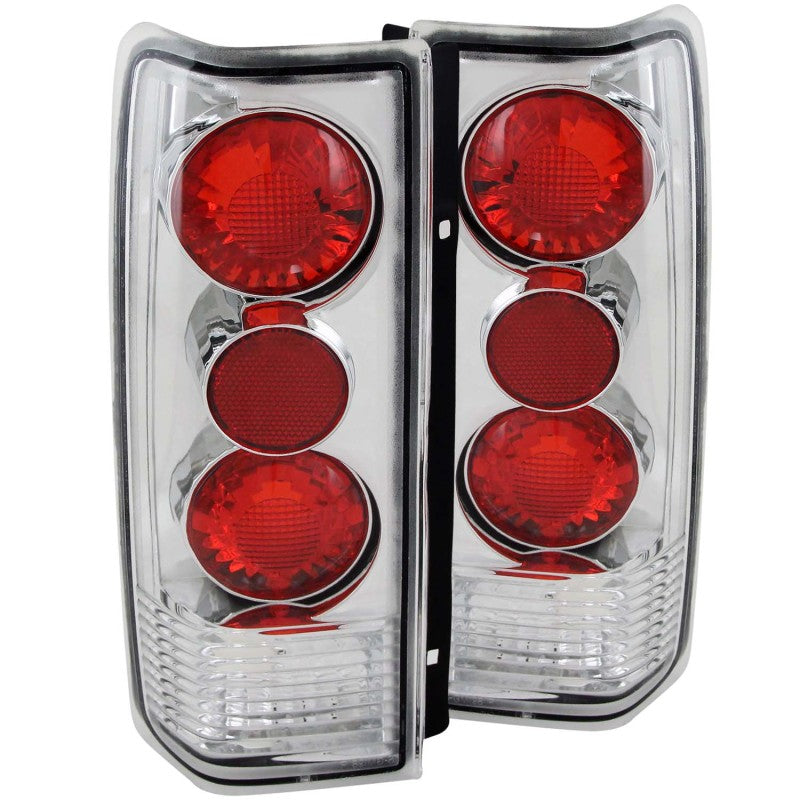 ANZO 1985-2005 Chevrolet Astro Taillights Chrome G2 211001