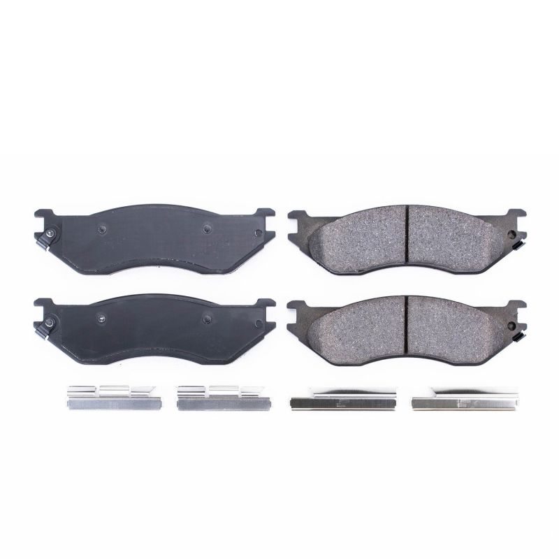 Power Stop 04-06 Dodge Durango Front Z17 Evolution Ceramic Brake Pads w/Hardware