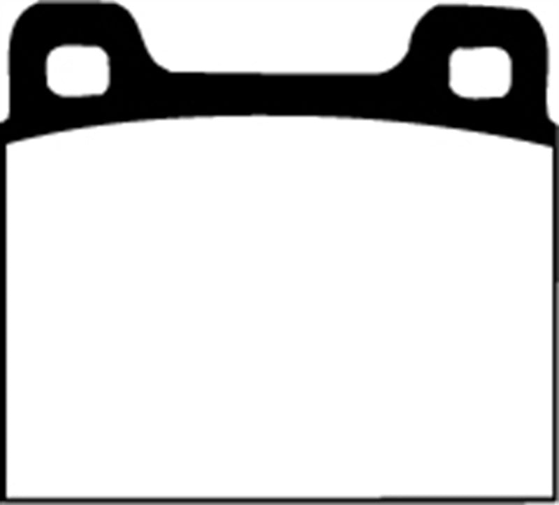 EBC 73-77 Porsche 911 2.7L Redstuff Front/Rear Brake Pads DP3104C