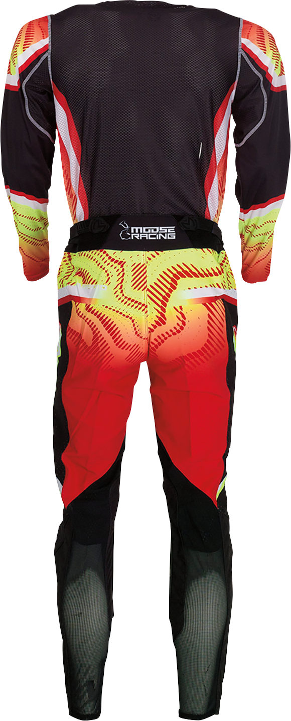 MOOSE RACING Agroid Jersey - Red/Yellow/Black - 3XL 2910-7395