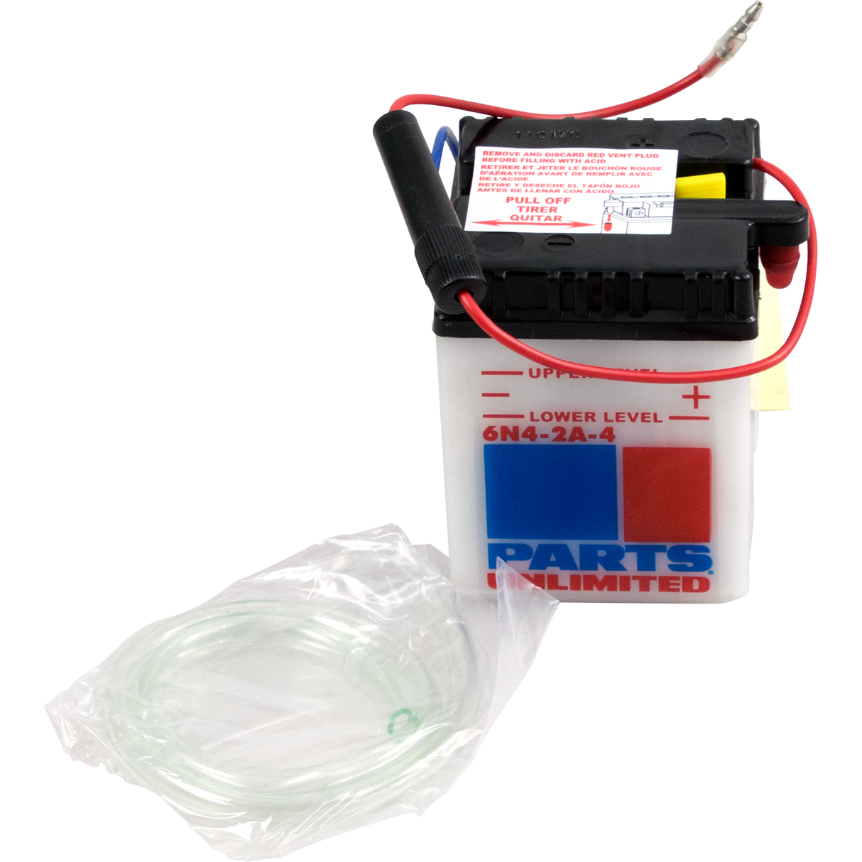 Parts Unlimited Conventional Battery 6n4-2a-4