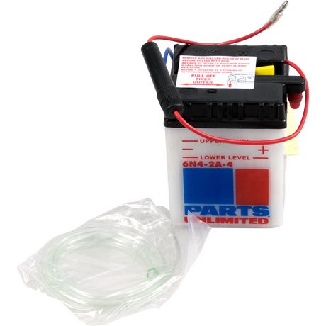 Parts Unlimited Conventional Battery 6n4-2a-4