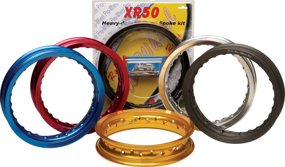 PRO-WHEEL Playbike Rim & Spoke Kit 12" ( Gold) 12-TTRGO