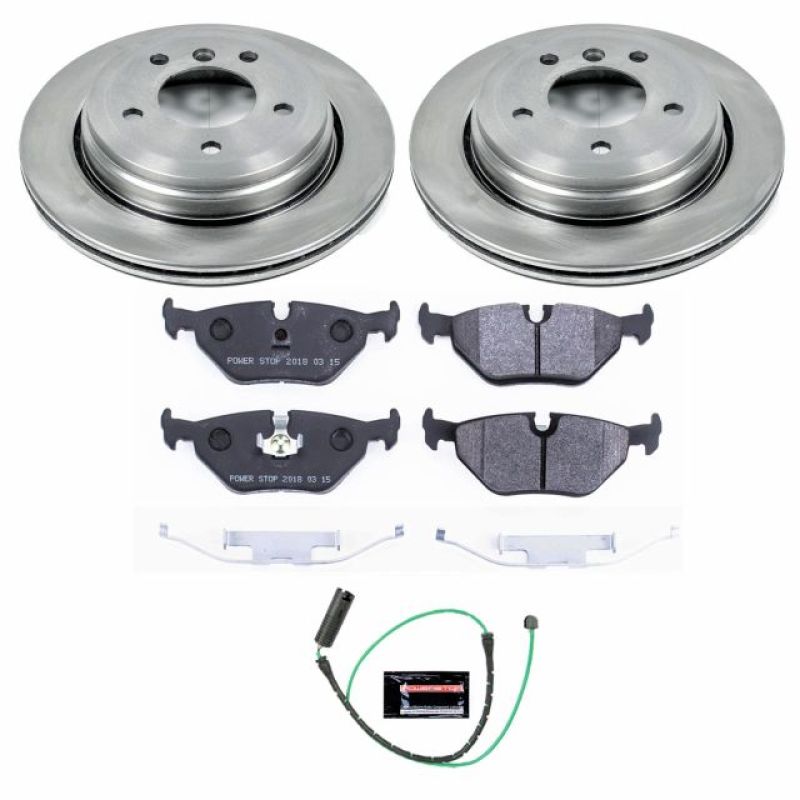 Power Stop 01-05 BMW 325xi Rear Track Day Brake Kit