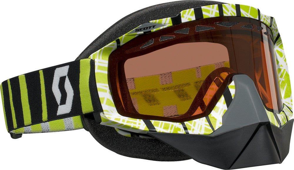 SCOTT Hustle Snocross Goggle Apek W/Acs Rose Lens 217784-2908108