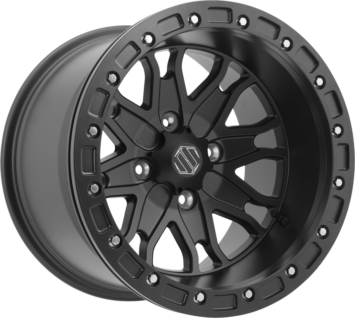 HIPER Raptor M.Blk 14x8 4x156 4+4 Wheel 1480-PRSBK-44-SBL-BK