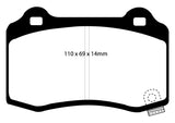 EBC 04-05 Cadillac CTS-V 5.7 Bluestuff Rear Brake Pads DP51788NDX