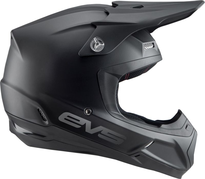 EVS T5 Solid Helmet Matte Black - Medium HE20T5S-BK-M