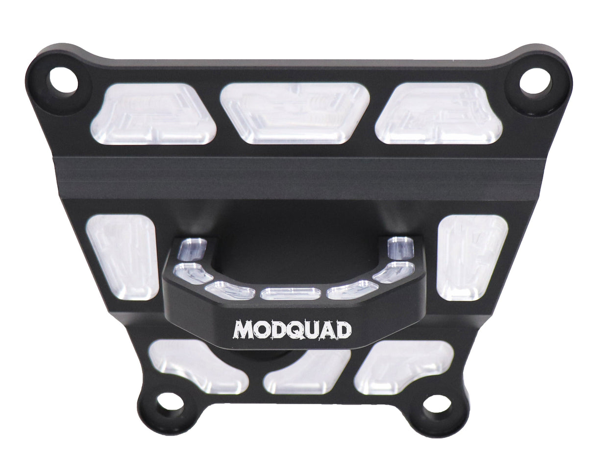 MODQUADRear Differential Plate W/Hook Black PolRZR-RDH-XP1KS-BLK