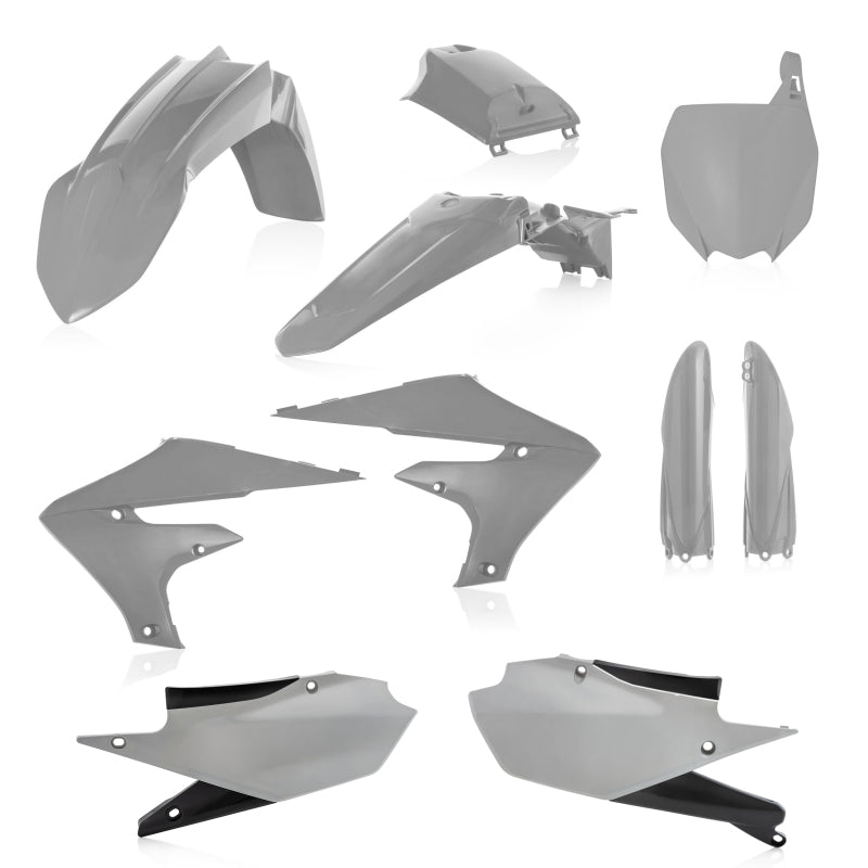 Acerbis 18-23 Yamaha YZ250F/ YZ250FX/ YZ450F/ YZ450FX (Includes Tank Cover) Full Plastic Kit - Gray 2736350011