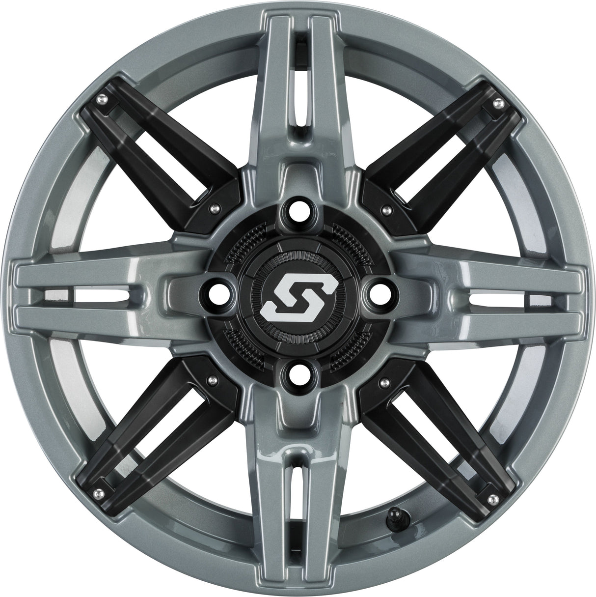 SEDONA Rukus Le Wheel 14x7 4/110 6+1 (+30mm) Blk/Stealth Grey A83SG-B-47011-61S