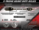 DEMON Axle - X-Treme - Heavy Duty - Front Left PAXL-3016XHD