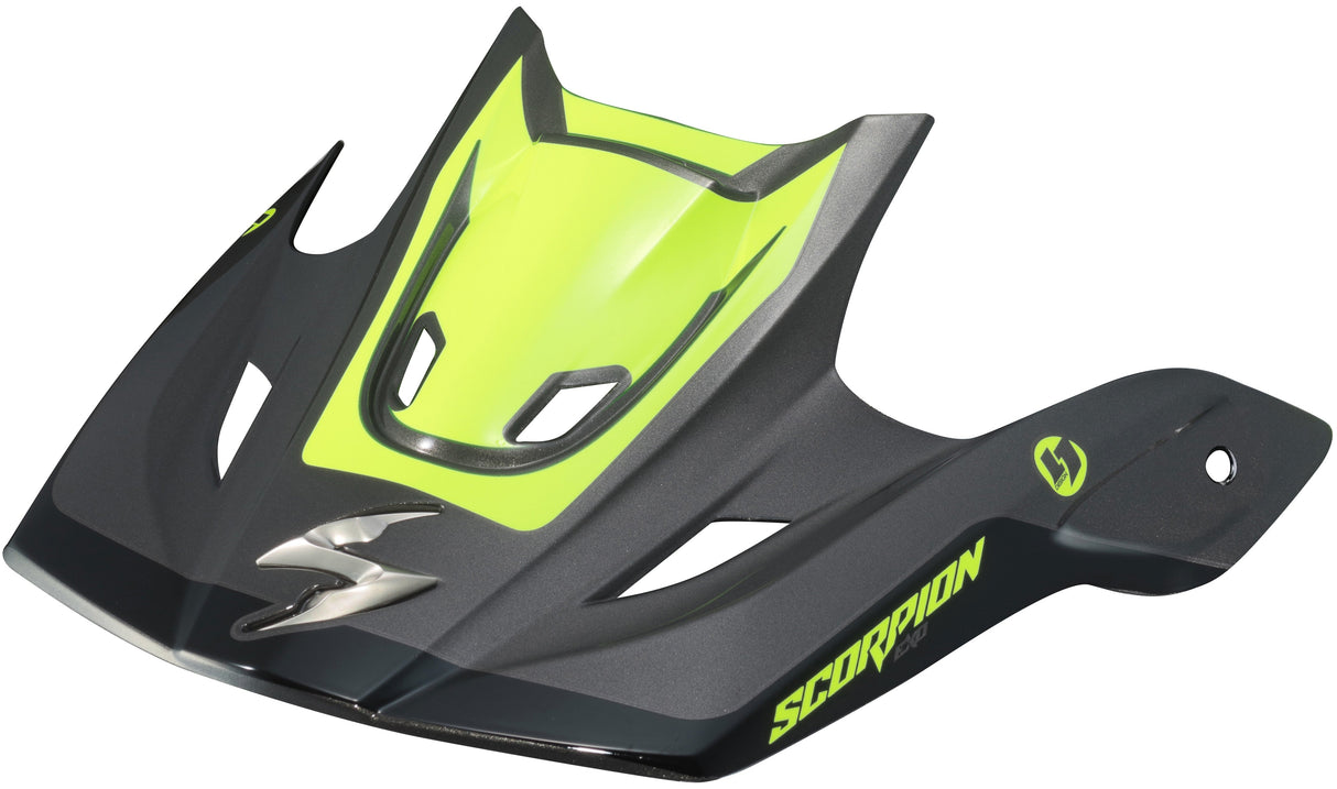 SCORPION EXO Vx-R70 Peak Visor Ozark Hi-Vis/Dark Grey 70-06-83