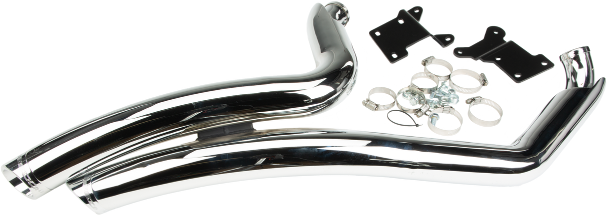 FREEDOM Radical Radius Chrome W/Chrome Tip M8 Softail HD00707