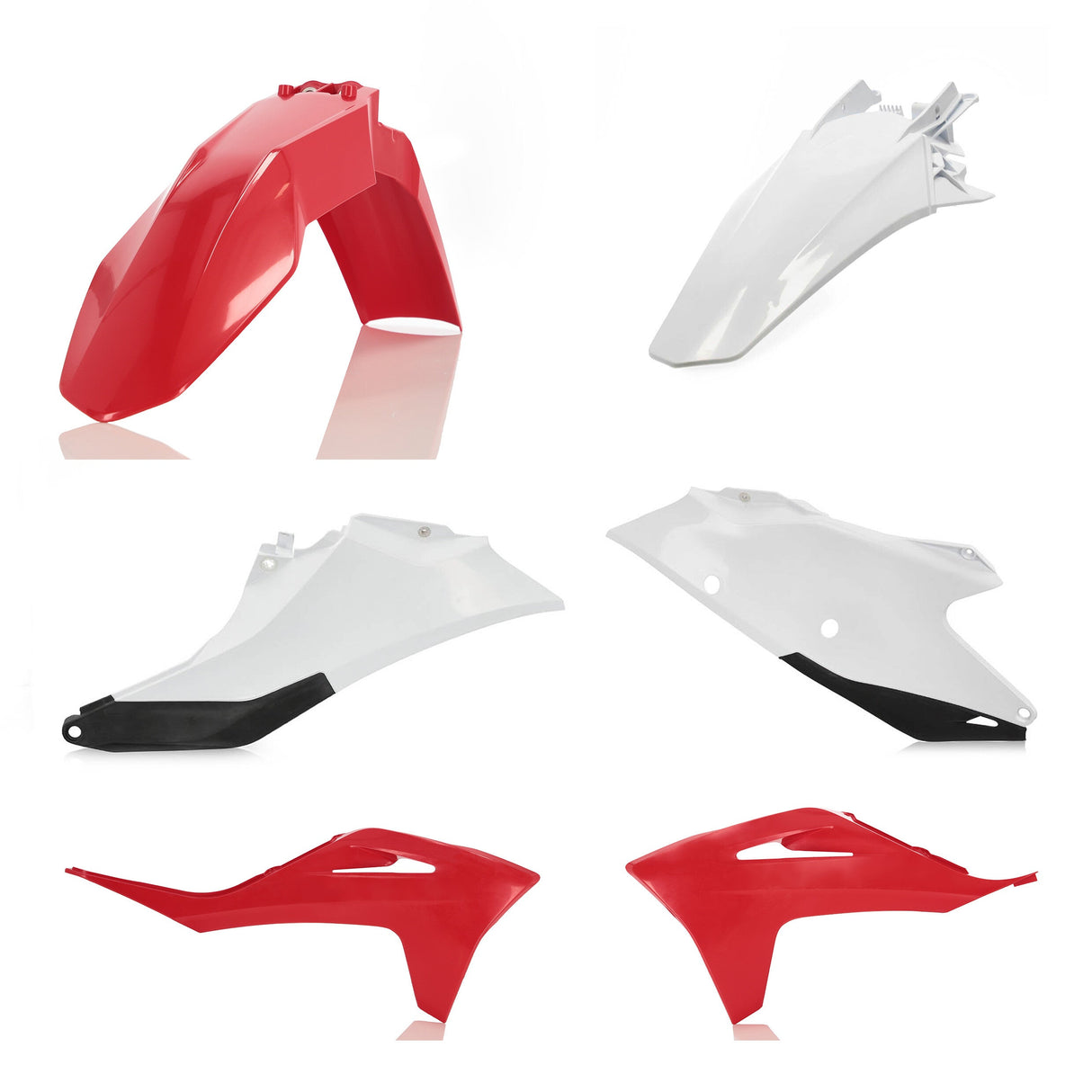 ACERBIS Plastic Kit Gas/Ktm Red/White 2872781005