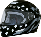 AFX FX-99 Helmet - Flag - Stealth - Small 0101-11356