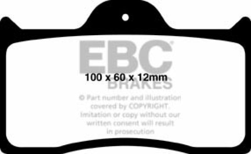 EBC Brakes Redstuff Ceramic Brake Pads DP3038C