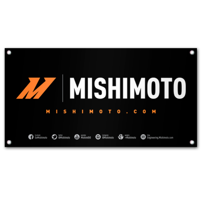 Mishimoto Promotional Large Vinyl Banner 45x87.5 inches MMPROMO-BANNER-15LG