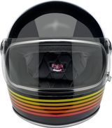 BILTWELL Gringo S Helmet - Gloss Black Spectrum - Medium 1003-536-103