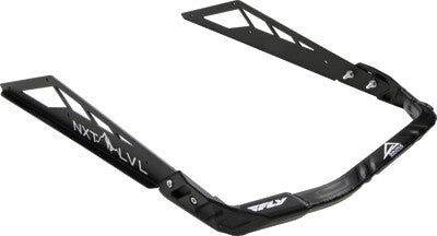 SPG Nxt Lvl Rear Bumper Flat Blk Pol Axys 163 S/M D-NXPRB225-FBK/BLK