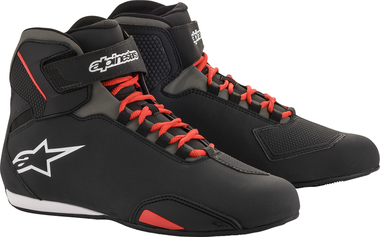 ALPINESTARS Sektor Shoes - Black/Red - US 7.5 2515518-13-7.5