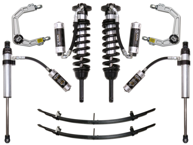 ICON 05-15 Toyota Tacoma 0-3.5in/2016+ Toyota Tacoma 0-2.75in Stg 6 Suspension System w/Billet Uca K53006